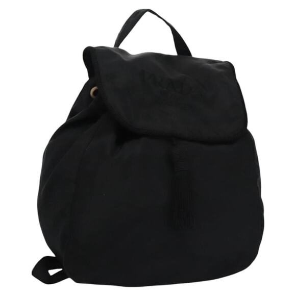 PRADA Backpack Nylon Black - Picture 1 of 10
